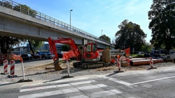 Prenova Šmihelske ceste (foto: arhiv; MO NM)