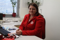 Maja Gorenc Šulc, strokovna delavka OZRK Novo mesto (foto: R. N.)