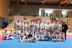 Radeški karateisti proti mirnopeškim na 1. karate pokalu - ZANSHIN 2022 