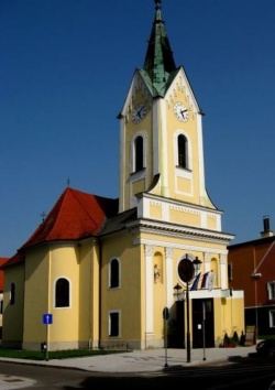 Brežice, Župnijska cerkev Sv. Lovrenca