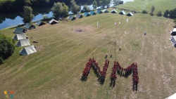 FOTO: Ko 'reka ni prepreka' - Skupni tabor novomeških skavtov