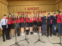 Bučenski slavčki so priredili svoj prvi koncert. (Foto: Nika Jelenič)