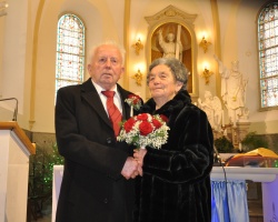 Diamantna poroka Ivana in Jožefe Gričar