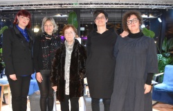Klavdija Kotar, Marjeta Bregar, Lucija Burger, Tea Hvala in Meta Kocjan (z leve proti desni)