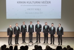 Krkaši slovenski kulturni praznik počastili s koncertom vokalne glasbe