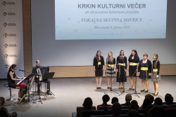 Krkaši slovenski kulturni praznik počastili s koncertom vokalne glasbe